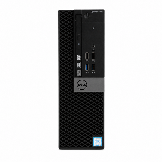 PC - DELL OPTIPLEX 5040 SFF - CORE i5 6TA GEN, 8 GB RAM, 120 GB SSD + 500 GB HDD