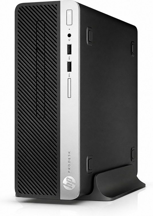 PC - HP PRODESK 400 G6 SFF - CORE i5 9NA GEN, 16 GB RAM, 240 GB SSD, 22" HD