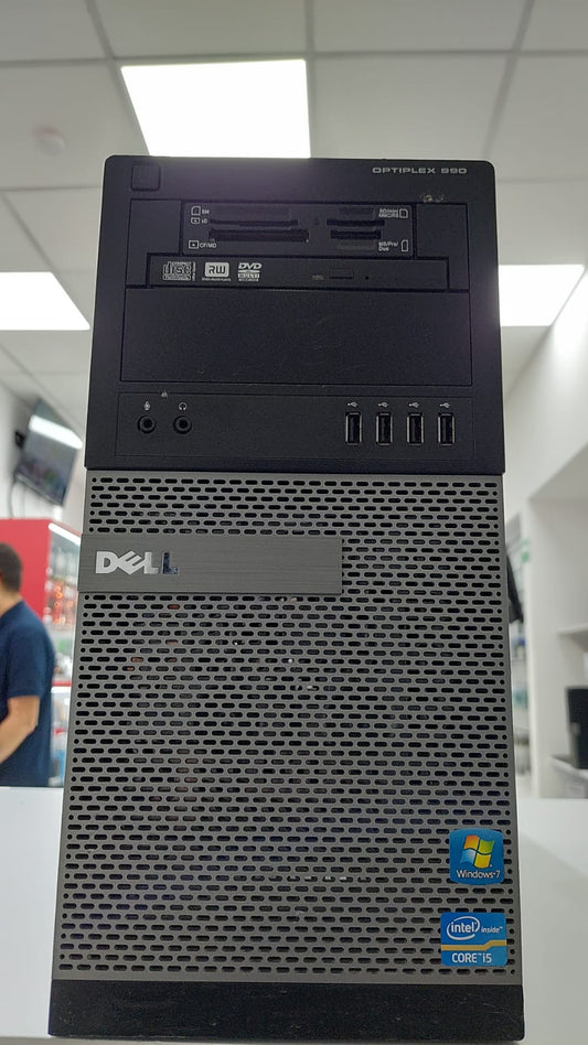 PC - Dell Optiplex 990 - i7 2da Gen. 8 GB RAM, 240 GB SSD, Torre
