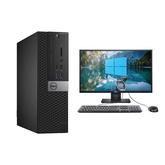 PC - DELL OPTIPLEX 3040 SFF - CORE i5 6TA GEN, 8 GB RAM, 120 GB SSD