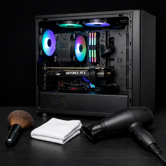 Matenimiento simple de PC con objetos que tienes en casa