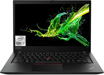 Laptop - LENOVO THINKPAD T14S GEN 1 - Core i7 10ma Gen, 16 GB RAM, 256 GB SSD, 14" HD