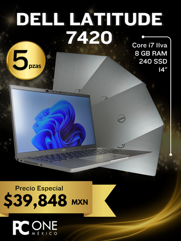 PAQUETE -  5 OPTIPLEX DELL LATITUDE 7420 - i7 11va