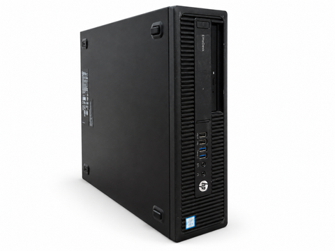 10 EQUIPOS - HP ELITEDESK 800 G2 SFF - CORE i5 6TA GEN, 8 GB RAM, 120 GB SSD + 500 GB HDD