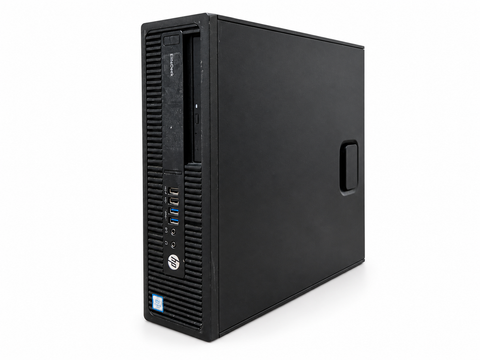 10 EQUIPOS - HP ELITEDESK 800 G2 SFF - CORE i5 6TA GEN, 8 GB RAM, 120 GB SSD + 500 GB HDD