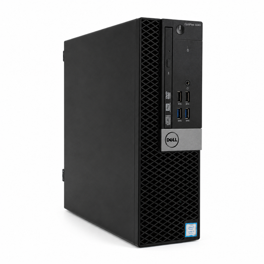 PC - DELL OPTIPLEX 5040 SFF - CORE i5 6TA GEN, 8 GB RAM, 120 GB SSD + 500 GB HDD