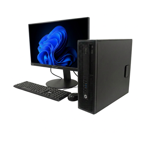 PC - Hp Elitedesk 800 G2 SFF - Core i7 6ta Gen, 16 GB RAM, 120 GB SSD + 500 GB HDD
