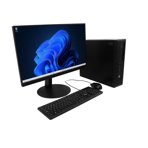PC - Hp Elitedesk 800 G2 SFF - Core i7 6ta Gen, 16 GB RAM, 120 GB SSD + 500 GB HDD