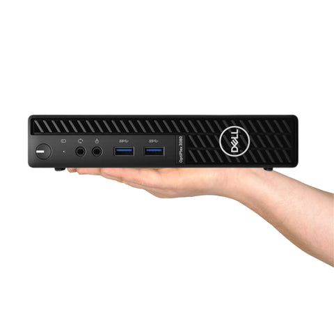 PC – DELL OPTIPLEX  3080 - i3 10ma Gen, 8 GB RAM, 240 GB SSD, mini