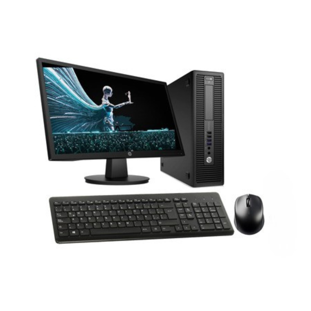 PC - Hp EliteDesk 705 G2  - AMD PRO A8, 8 gb 240 gb ssd  mini