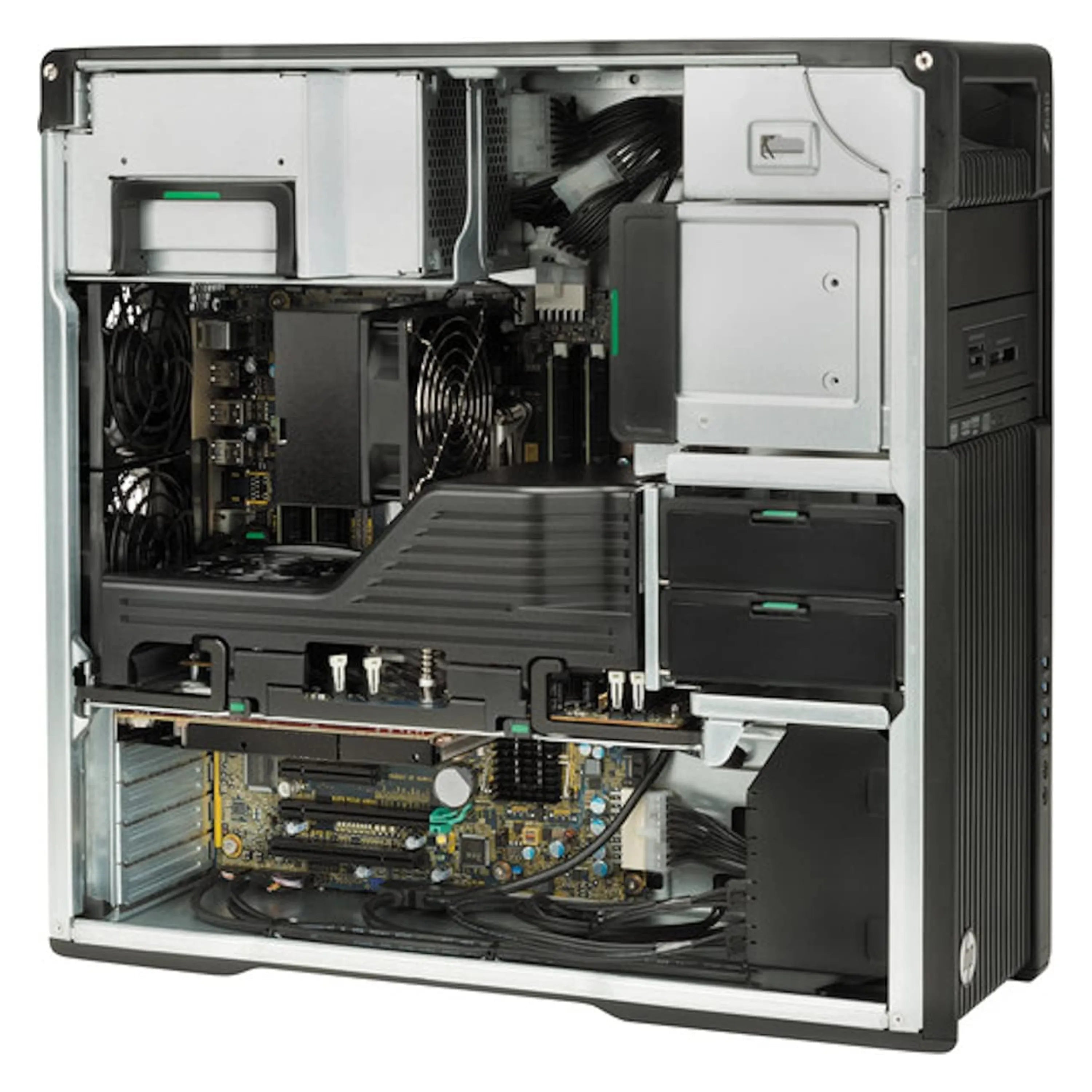 PC - HP WORKSTATION Z620 - core xeon 3ra Gen. 16 GB RAM, 500  hdd, 240GB SSD, 2 gb de video, Torre