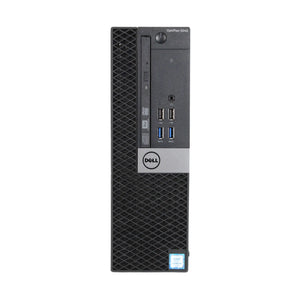 PC - DELL OPTIPLEX 5040 SFF - CORE i5 6TA GEN, 8 GB RAM, 120 GB SSD + 500 GB HDD