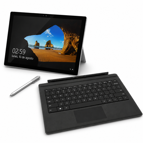 LAPTOP - Microsoft Surface Book Pro 4 - CORE M3 6TA GEN, 4GB RAM, 120GB SSD, 14¨