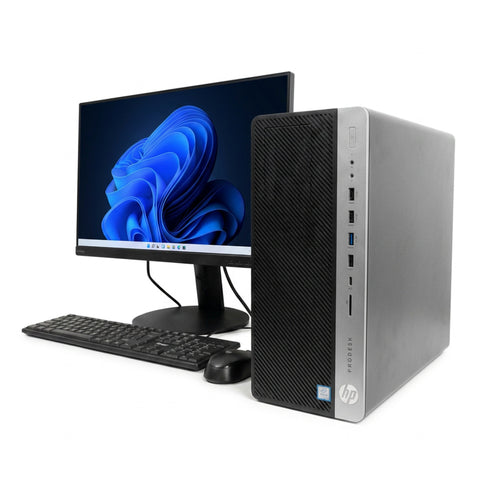 PC - HP Elitedesk 800 G3 TORRE - Core i5 6ta, 16 GB RAM, 120 GB SSD + 500 HDD  + TARJETA DE VIDEO 2 GB