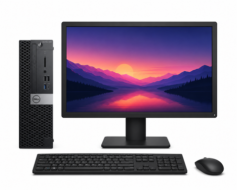 PC - Dell Optiplex 7060 SFF - Core i7 8va Gen, 8 GB RAM, 240 GB SSD