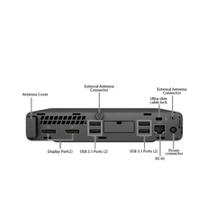 PC- Hp Prodesk 800 G4 | i5 8va Gen | 16 GB RAM 240 GB SSD | Mini