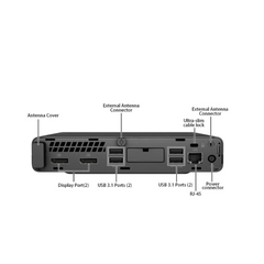 PC- Hp Prodesk 800 G4 | i3 8va Gen | 8 GB RAM 240 GB SSD | Mini