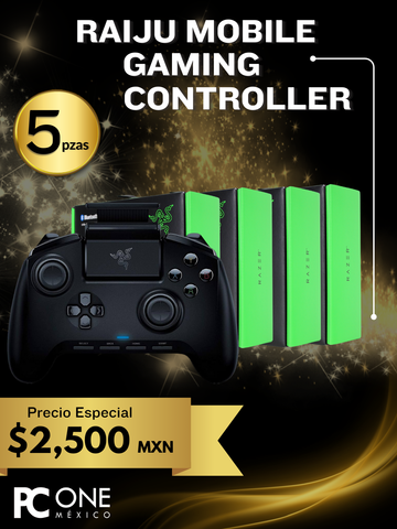 PAQUETE - 5 Equipos Razer Raiju mobile gaming controller