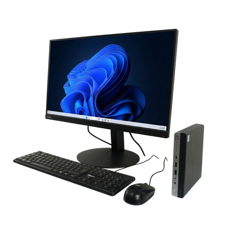 PC - HP PRODESK 800 G5 Mini - CORE i5 9NA GEN, 16 GB RAM, 240 GB SSD