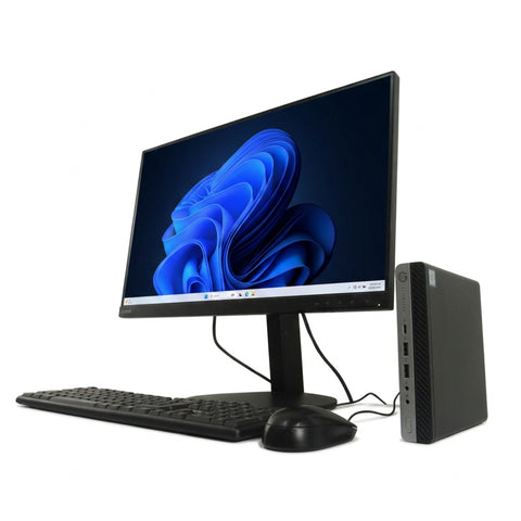 PC - HP PRODESK 800 G5 Mini - CORE i5 9NA GEN, 16 GB RAM, 240 GB SSD