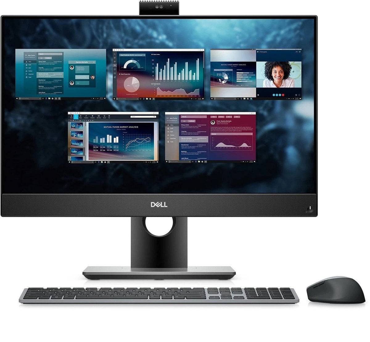 AIO - Dell Optiplex 7490 - Core i5 11va Gen, 16 GB RAM, 480 GB SSD, 23.8"