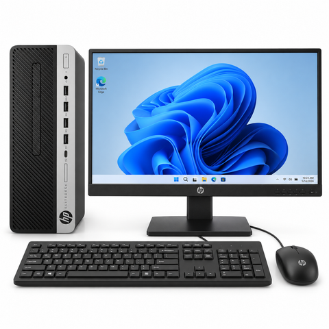 HP - ELITEDESK 705 G5 SFF - AMD PRO A6 - 8 GB RAM, 120 GB SSD