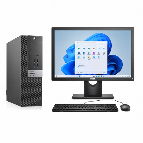 PC - Dell Optiplex 5040 SFF - Core i3 6ta gen, 8 GB RAM, 120 SSD + 500 GB HDD