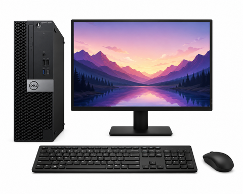 PC - Dell Optiplex 5060 SFF - Core i5 8va Gen, 8 GB RAM, 240 SSD