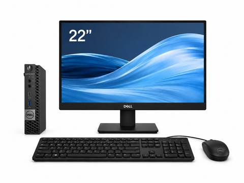 PC - Dell Optiplex 5070 Mini - Core i5 8va Gen, 8 GB RAM, 240 GB SSD