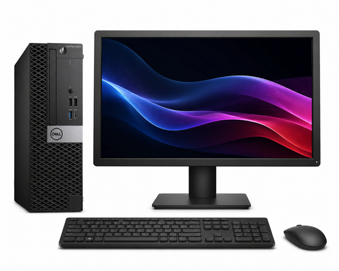 PC - Dell Optiplex 5070 SFF - Core i5 9na Gen,  16 GB RAM,  240 GB SSD