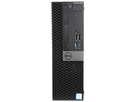 PC - DELL OPTIPLEX 7050 SFF - CORE i5 6TA GEN,  8 GB RAM, 120 GB SSD + 500 GB HDD