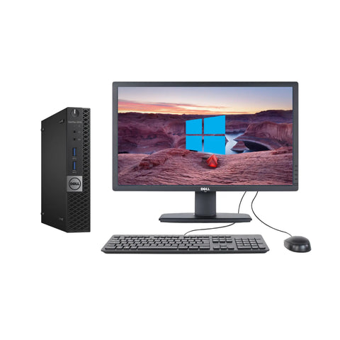 PC - DELL OPTIPLEX 7060 MINI - CORE i7 8VA GEN, 8 GB RAM, 240 GB SSD