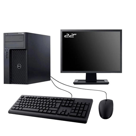 PC - Dell Precision T1700 MT - Core i7 4ta Gen. 16 GB RAM, 120 GB SSD + 1 TB HDD, GRAFICA 4GB