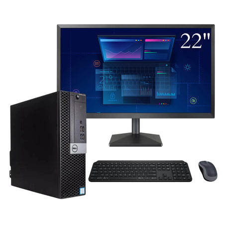 PC - DELL OPTIPLEX 5050 - i5 7ta Gen. 8 GB RAM, 240 GB SSD, SFF*