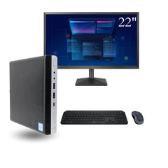 PC - Hp EliteDesk 800 G5 | i5 9na Gen. | 8 GB RAM 240 GB SSD NVEN  | Mini