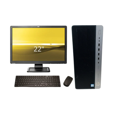 PC - HP ELITEDESK 800 G3 - i5 6ta Gen. 8 gb ram, 480 ssd, MT