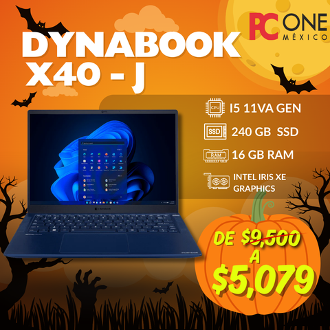 LAPTOP - TOSHIBA DYNABOOK X40-J - i5 11va gen. 16 GB RAM. 240 GB SSD, 14"