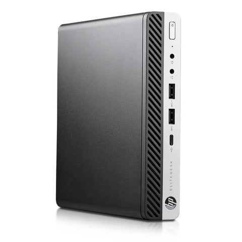 PC - HP ELITEDESK 800 G4 MINI -  CORE i5 8VA GEN, 8 GB RAM, 240 GB SSD, 22" HD