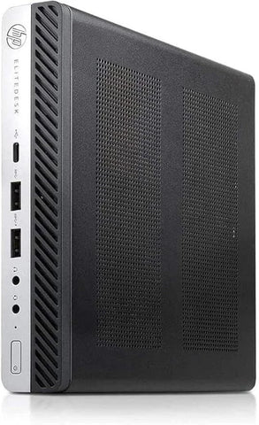 PC - HP ELITEDESK 800 G4 MINI -  CORE i5 8VA GEN, 8 GB RAM, 240 GB SSD, 22" HD