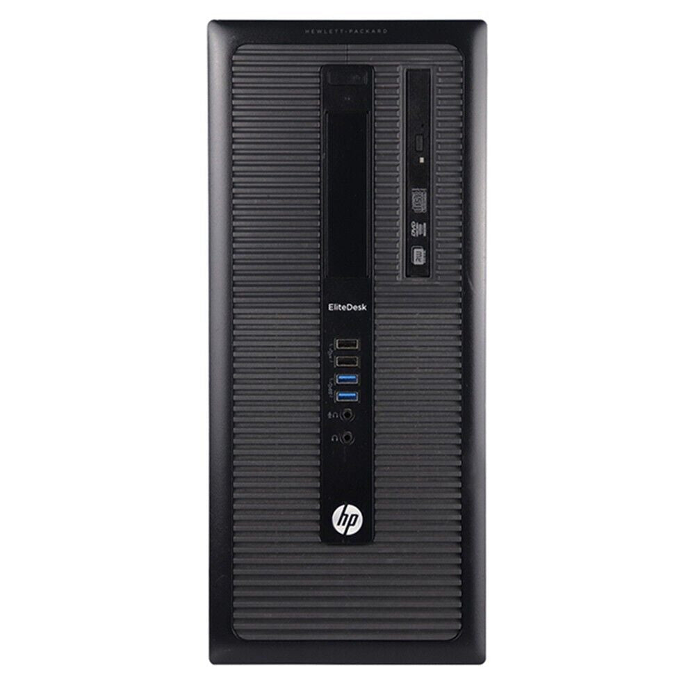 PC - HP ELITEDESK 800 G1 TORRE - CORE i5 4TA GEN, 8 GB RAM, 240 GB SSD, 22"