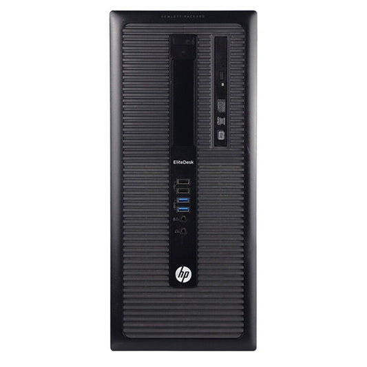 PC - HP ELITEDESK 800 G1 TORRE - CORE i5 4TA GEN, 8 GB RAM, 120 GB SSD, 22"