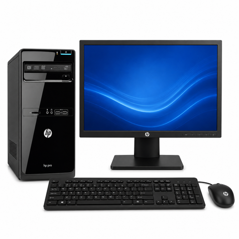 PC - HP 3500 PRO MT - Core i5 3ra Gen. 8 GB RAM, 120 GB SSD, CLASE B