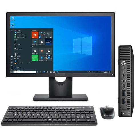 PC - Hp EliteDesk 800 G2 Mini - Core i5 6ta Gen,  8 GB RAM, 120 GB SSD + 500 GB HDD