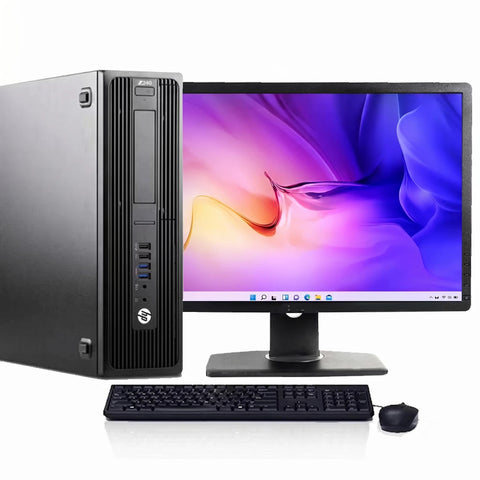 PC - HP WORKSTATION Z240 SFF  - CORE i7 6TA GEN, 8 GB RAM, 120 GB SSD + 500 GB HDD
