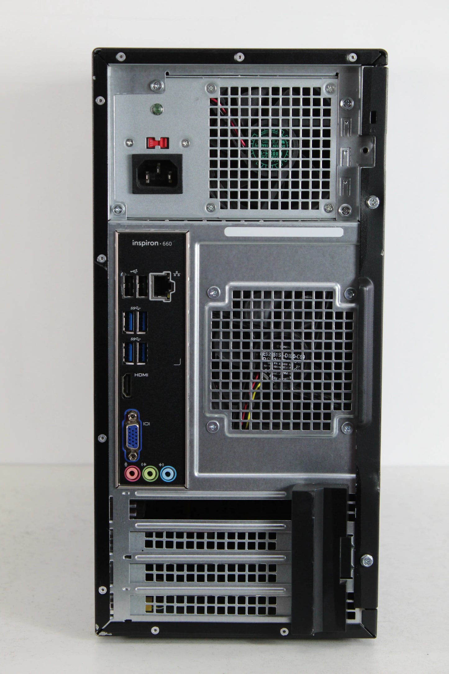 PC - DELL INSPIRON 660 - i3 3ra Gen. 8 GB RAM, 240 GB SSD, MT