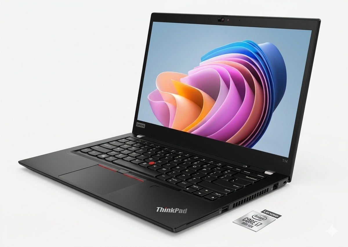 Laptop - Lenovo ThinkPad T14 - Core i7 10ma Gen, 16 GB RAM, 256 GB SSD, +FHD 14"