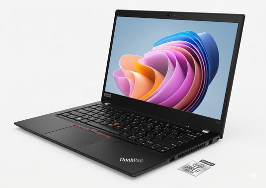 Laptop - Lenovo ThinkPad T14 - Core i7 10ma Gen, 16 GB RAM, 256 GB SSD, +FHD 14" +REGALOS
