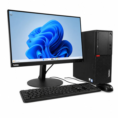 PC - LENOVO THINKCENTRE M710T MT- CORE I5 7MA GEN, 16 GB RAM, 240 GB SSD + 1 TB HDD