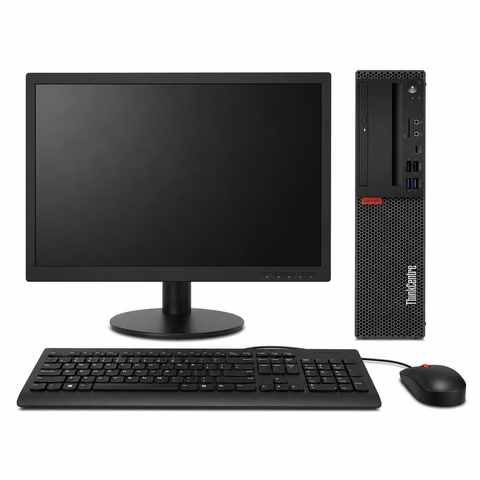 PC - LENOVO THINKCENTRE M720S SFF - CORE i5 8VA GEN, 8 GB RAM, 240 GB SSD