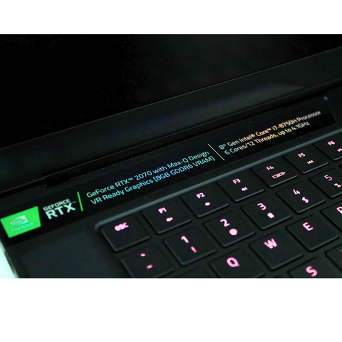 LAPTOP - RAZER BLADE 15 - i7 9na Gen. 16 GB DDR, 256 GB SSD, 6 GB de video, NVIDIA GeForce GTX 1660, 15”